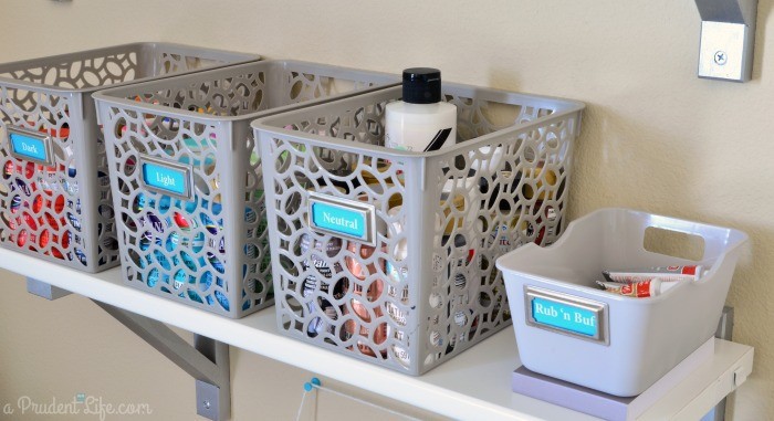 DIY Craft Storage & Organization for Foam Stickers