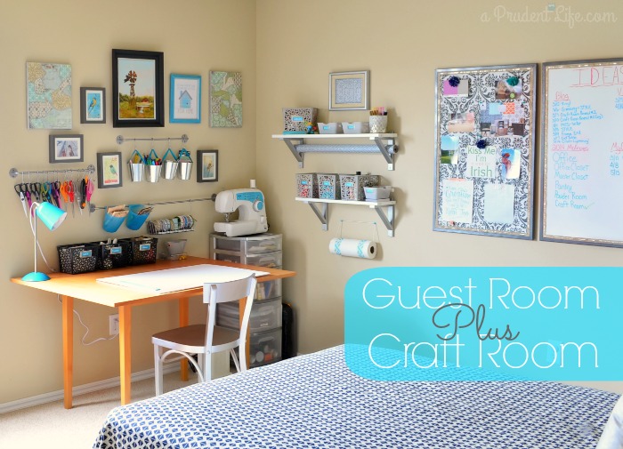 How to Organize Your Sewing Room on a Budget (or in a Tight Space!)
