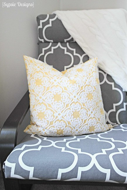 Custom Made Cushion Cover for IKEA POANG Armchair - CUSHION ONLY