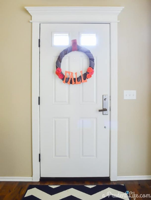 One Estate Sale Fall Wreath = Three Modern Fall Projects! - Polished ...