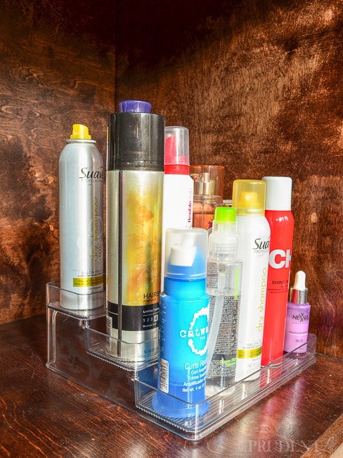 Hair Product Storage