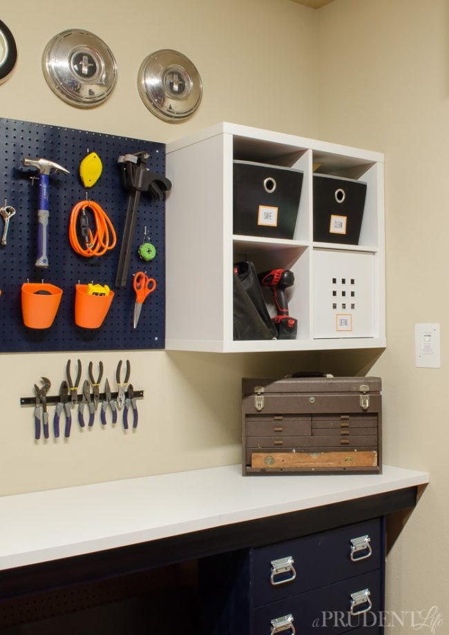 Garage Makeover REVEAL {Before & After} - Polished Habitat