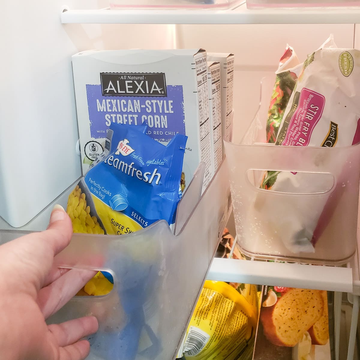 Freezer storage