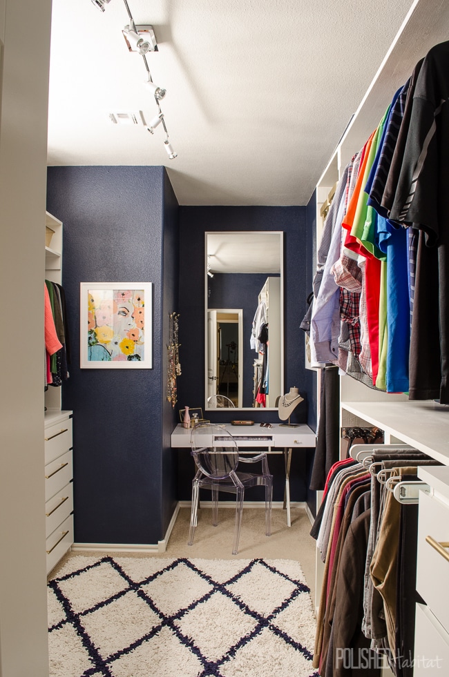 Small Bedroom Closet DIY Makeover  Ikea Algot Closet Installation