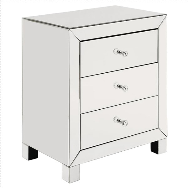 Mirrored Nightstands - 10 Cheap Options - Polished Habitat