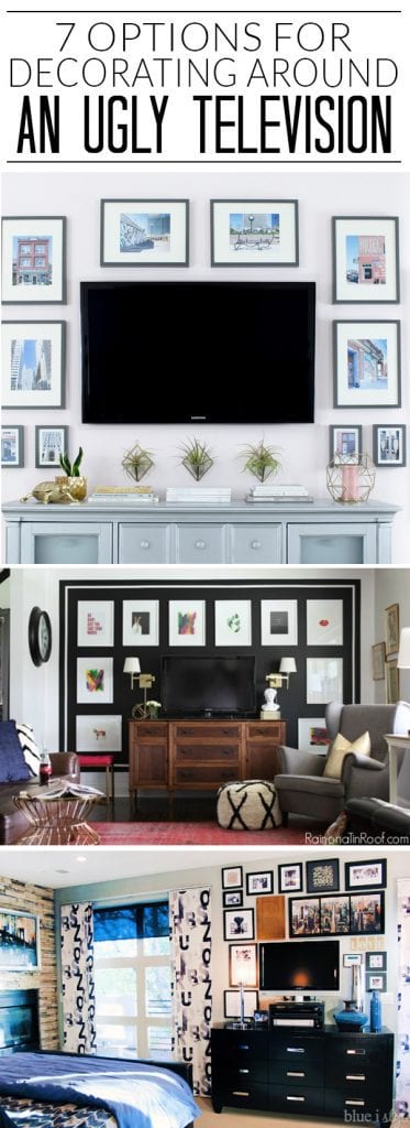 How to Decorate Around a TV {An Option for Every Style} - Polished Habitat