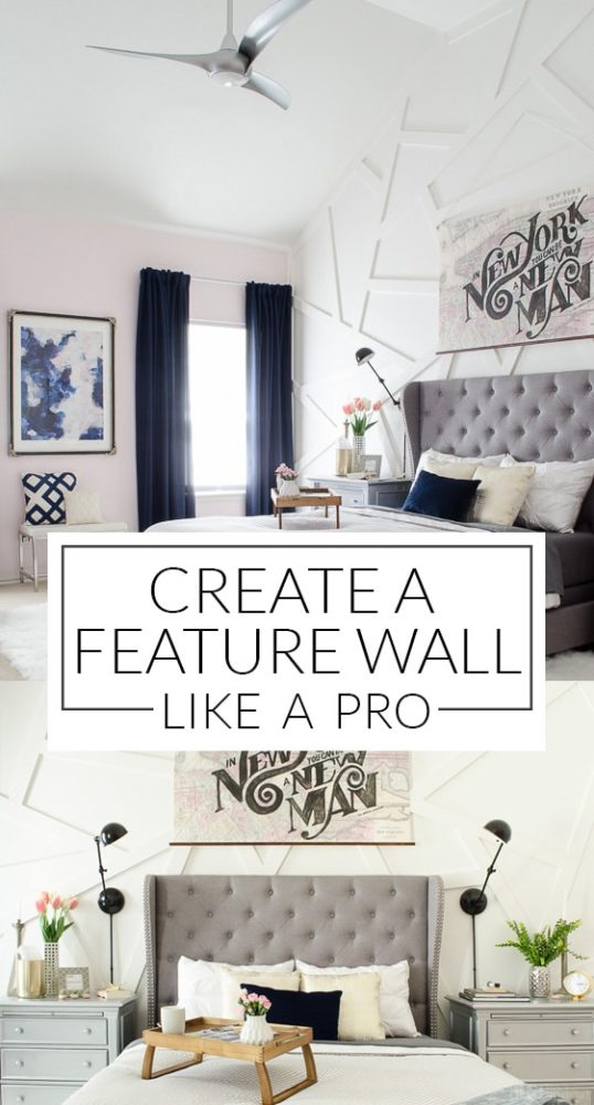 Modern Feature Wall Tutorial - Polished Habitat