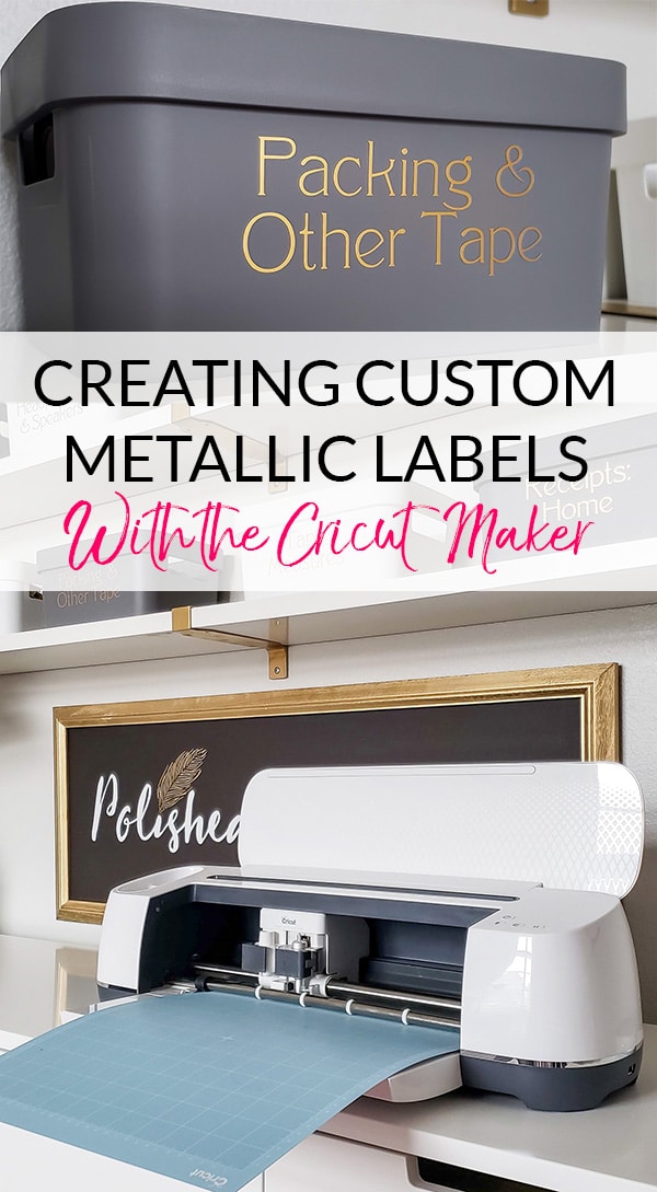 The Best Cricut Materials For Making Labels & How To Use Them -  Organized-ish