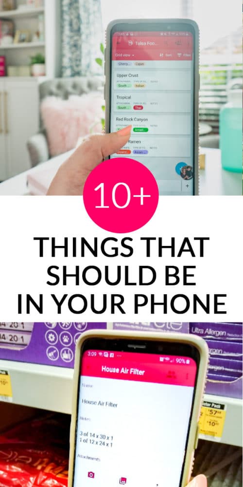 10+ Things To Store In Your Cell Phone {Organize Your Life} - Polished ...