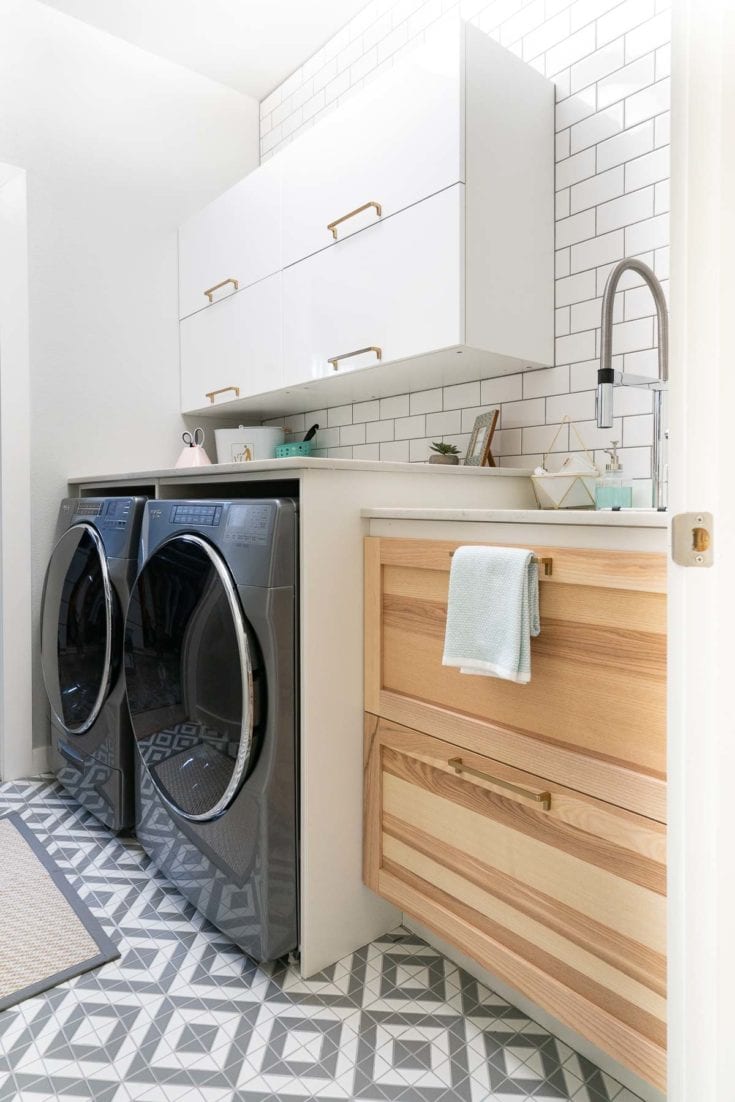 Small Laundry Room, Big Makeover - Polished Habitat