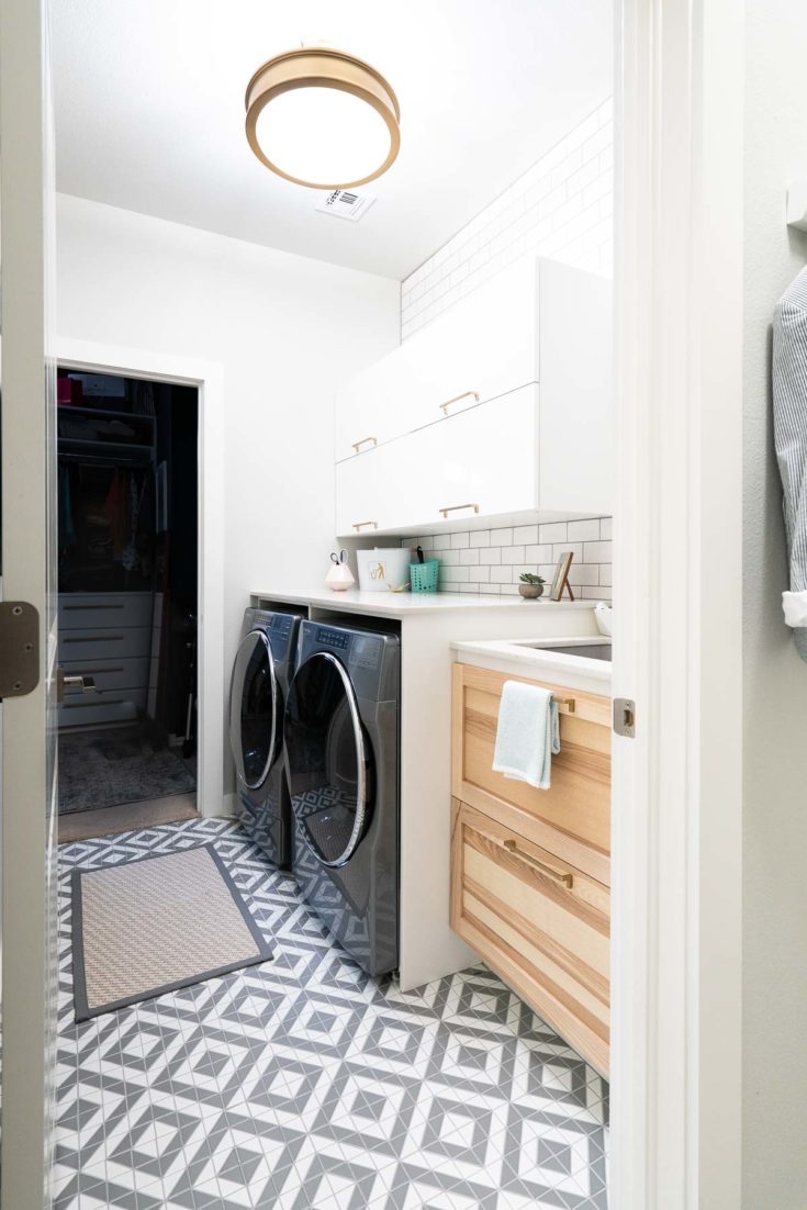 Small Laundry Room, Big Makeover - Polished Habitat