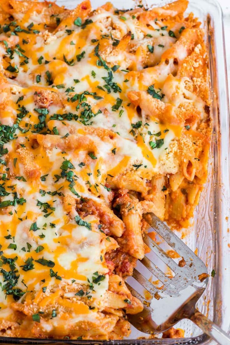 Easy Baked Ziti Recipe - Polished Habitat