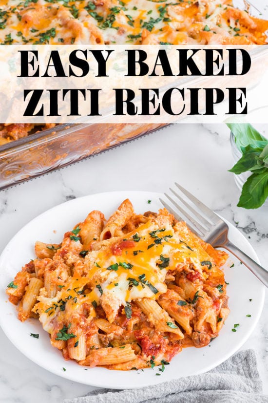 Easy Baked Ziti Recipe - Polished Habitat