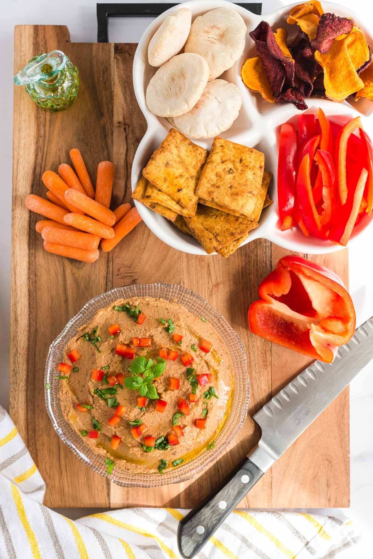 Mediterranean Hummus Recipe Without Tahini Polished Habitat   Mediterranean Hummus Recipe 4 2 