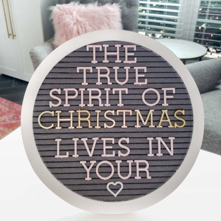 Christmas Letter Board Quotes Sayings Polished Habitat   Christmas Letter Board Sayings 5 720x720 