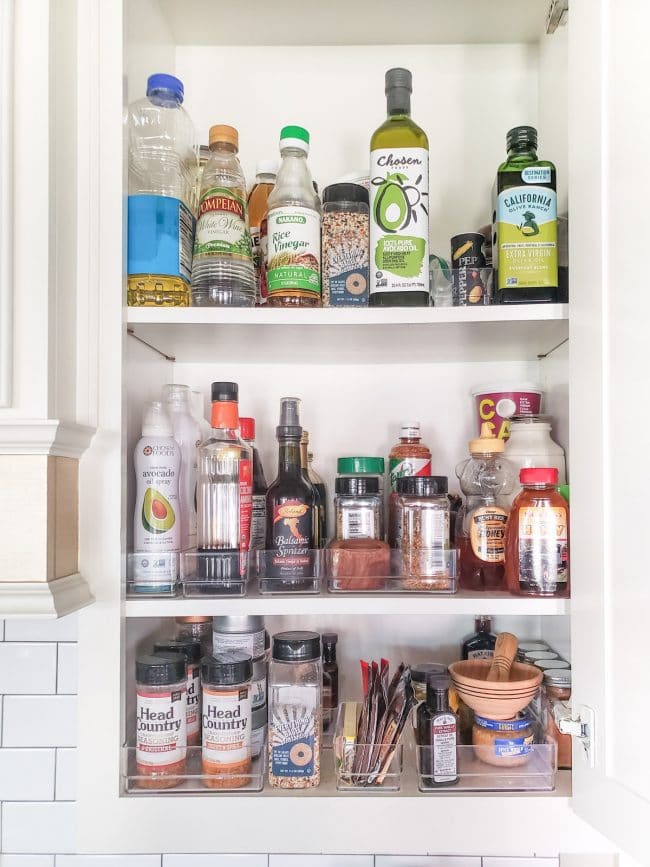How to organize kitchen spice cabinet - Fun Cooking